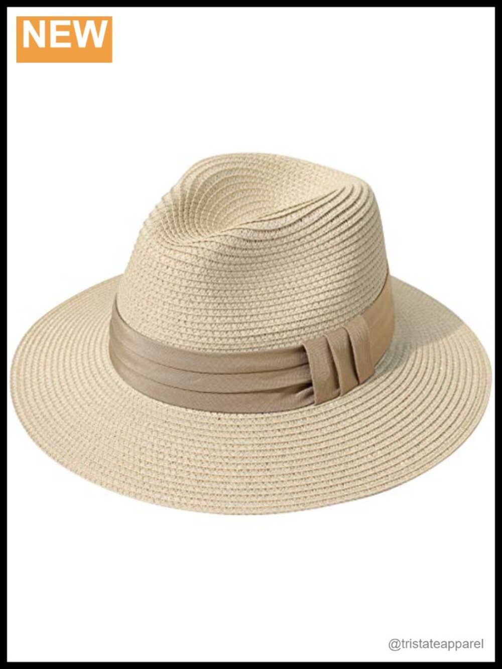 Wide Brim Straw Panama Roll Up Hat Fedora Beach Sun Hat UPF50+